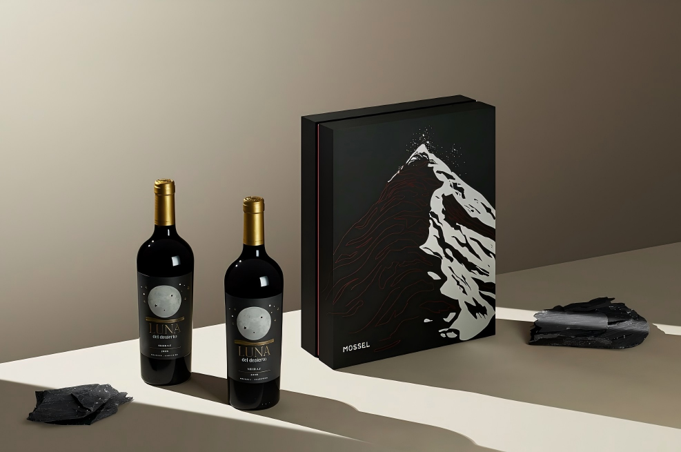 Custom wine and spirits packaging boxes
